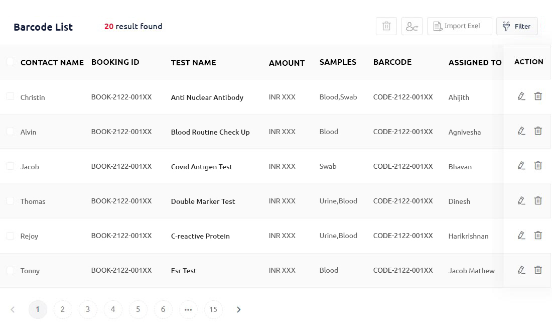 Barcode Mapping